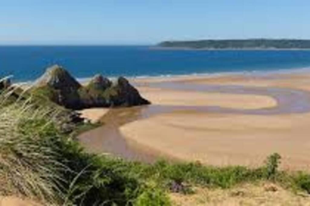 فيلا Perfect For The Family And Beaches - Gower Cwtch سوانسي المظهر الخارجي الصورة